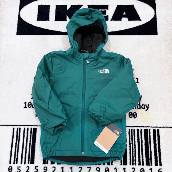 The North Face Td Warm Storm Rain Jacket - Night Green - 4T